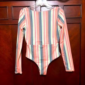NWOT Maaji Reversible One Piece Rashguard